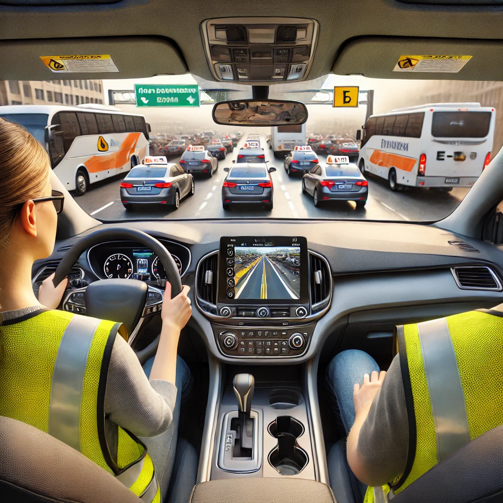 E-5 Trafik Manevra Eğitimi - Kocaeli Kadın Sürücü Kursu